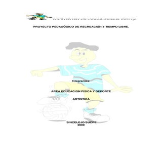 Proyecto PedagóGico De RecreacióN Y...
