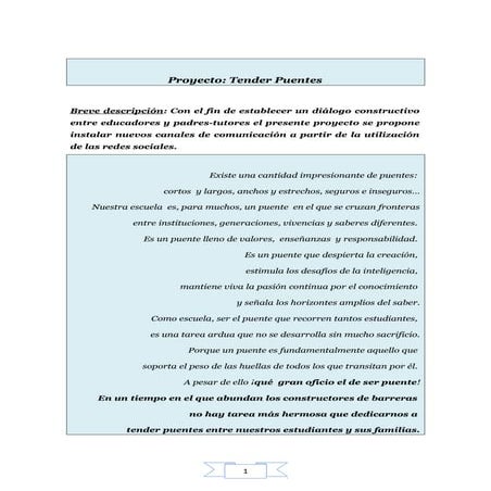 Proyecto precetoría