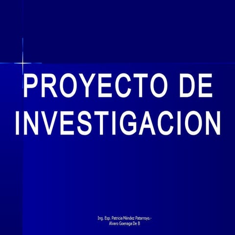 Proyecto principal