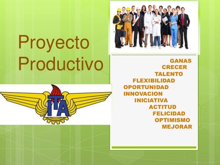 Proyecto productivo.