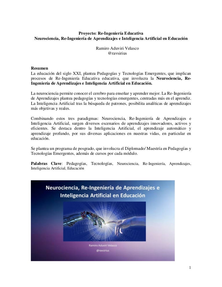 Proyecto Re Ingenieria Educativa - 