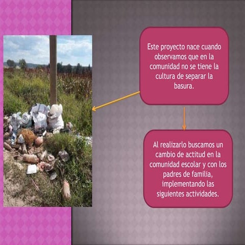 Proyecto recolección de basura