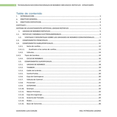 Proyecto rotaflex dynapumps