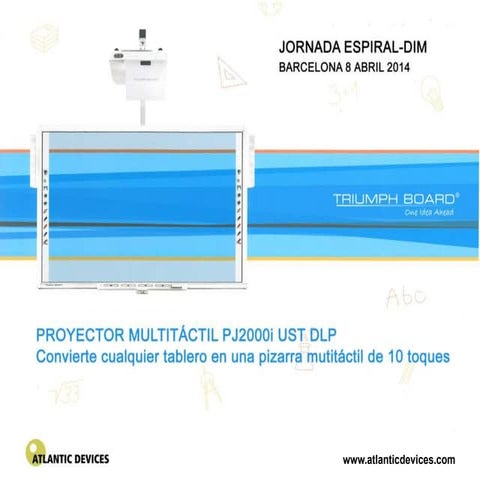 Nuevo proyector multitáctil para las aulas: ventajas que aporta