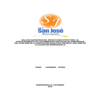 PROYECTO: SALA DE AUDIOVISUALES PAR...