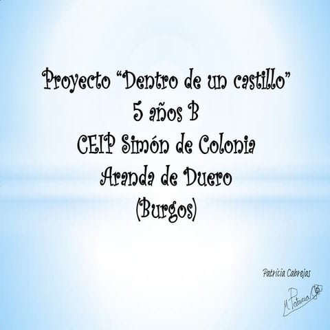 Proyectos castillos fotos signed