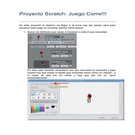 Proyecto scratch juego