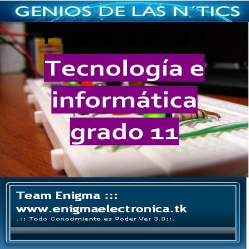 Proyectos de tecnología e informática grado 11 | PDF