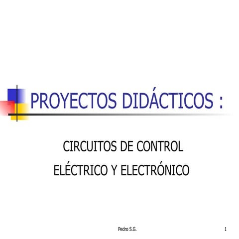 Proyectos didácticos