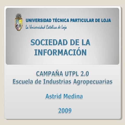 Proyecto Sociedad de la Informacion