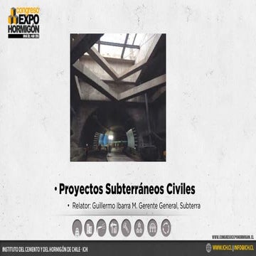 Proyectos subterráneos civiles