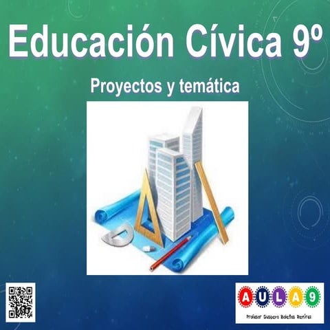 Proyectos y temas Cívica noveno año 2015.