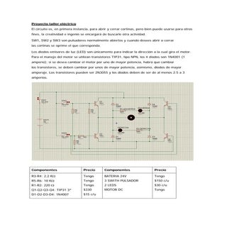 Proyecto taller eléctrico