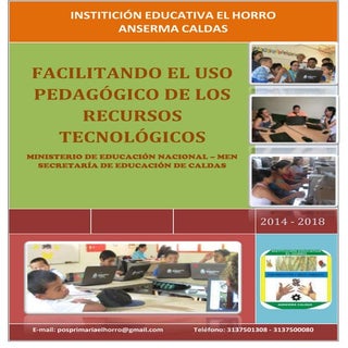 PROYECTO "FACILITANDO EL USO PEDAGÓ...