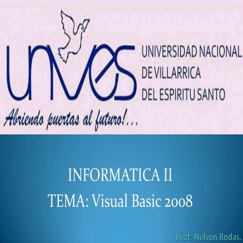 Proyecto visual basic 2008 edition express. | PPTX