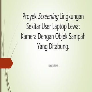 Proyek screening lingkungan sekitar...