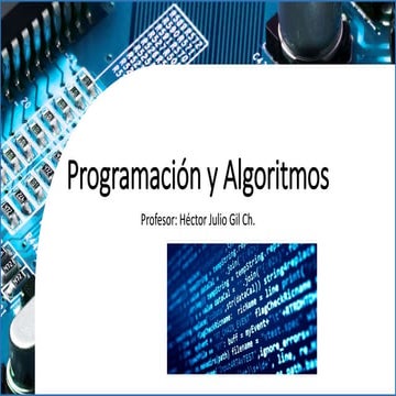 ProyetodeSintesisGrado5 ProgramaciónyAlgoritmos