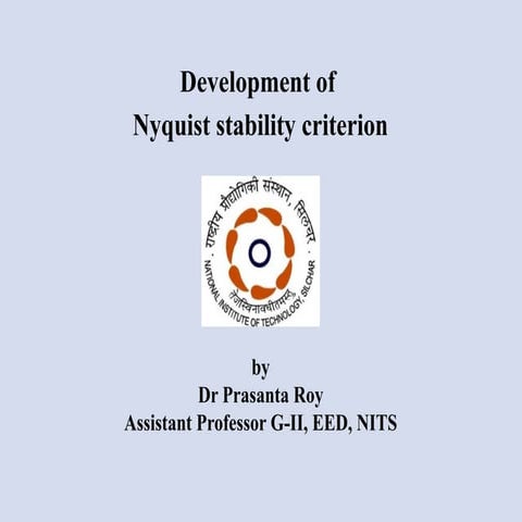 Nyquist Stability Criterion | PDF