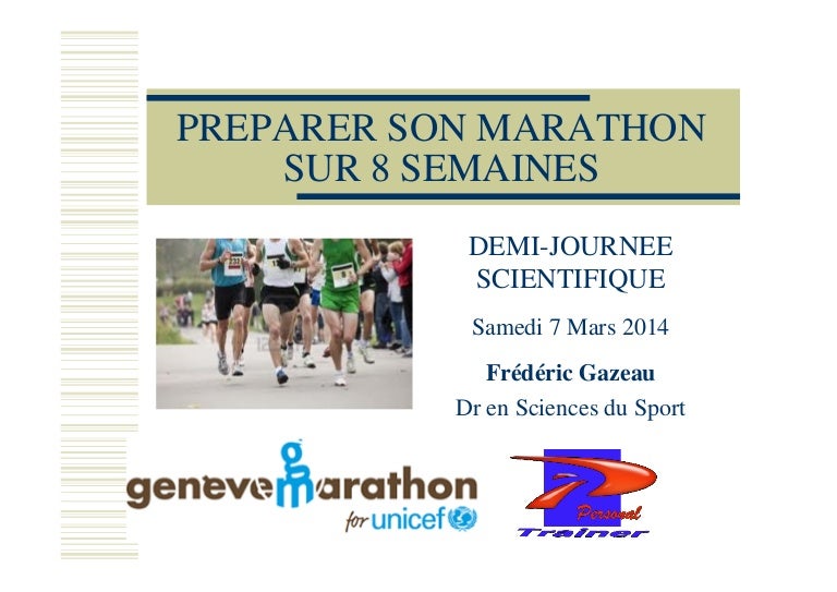 Preparer Son Marathon Sur 8 Semaines