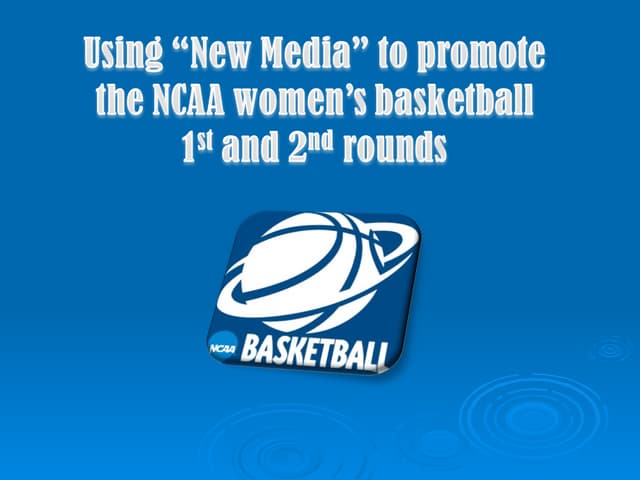 Sports Media & PR Presentation