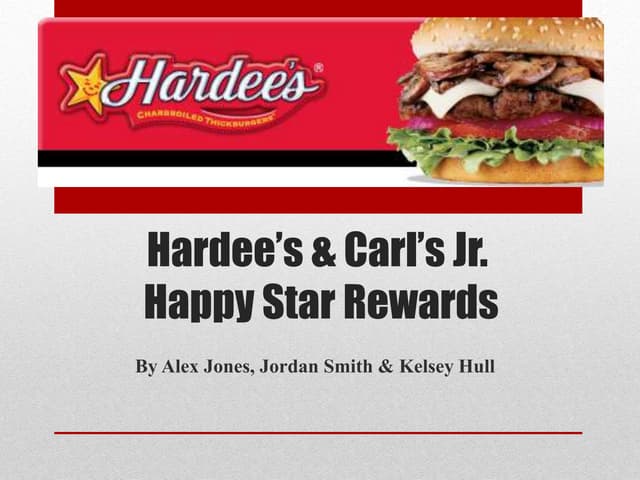 Hardees Social Media Campaign 