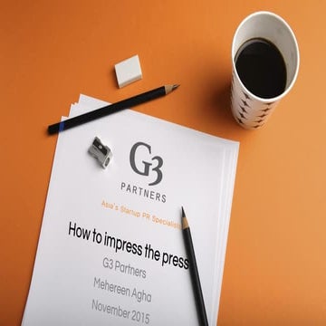 How to Impress the Press & Generate Media Coverage for Your Startup