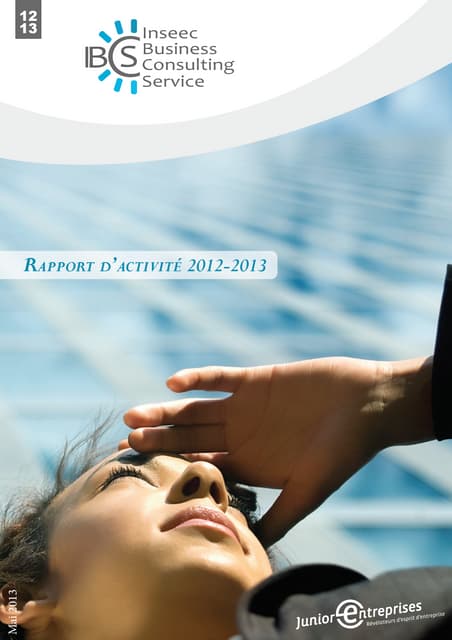 IBCS - Rapport d'activité 2012-2013