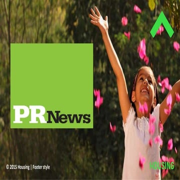 MEDIA  ..New City launch  for HOUSING   