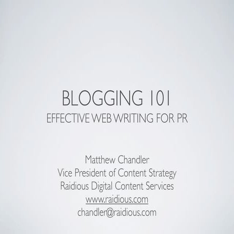 PRSA Social Media Bootcamp