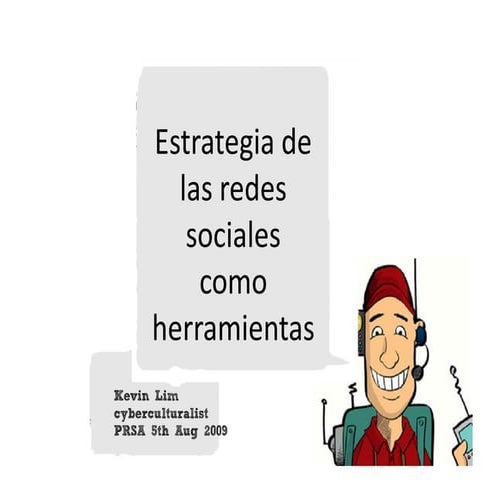 Prsa social media-strategies instead of tools-esp