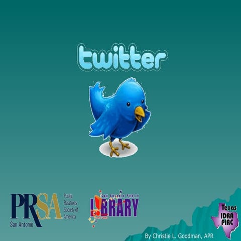 Prsa Library Twitter Set Up Presentation