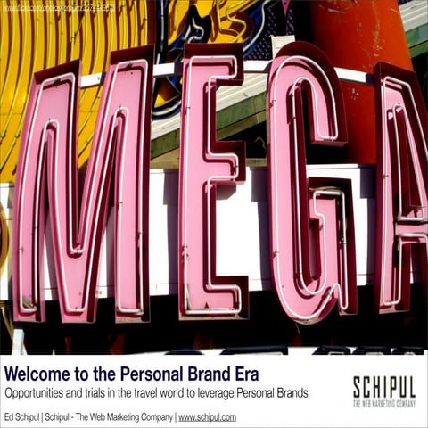 Travel Industry Meets Personal Brands - Threats and Opportunities