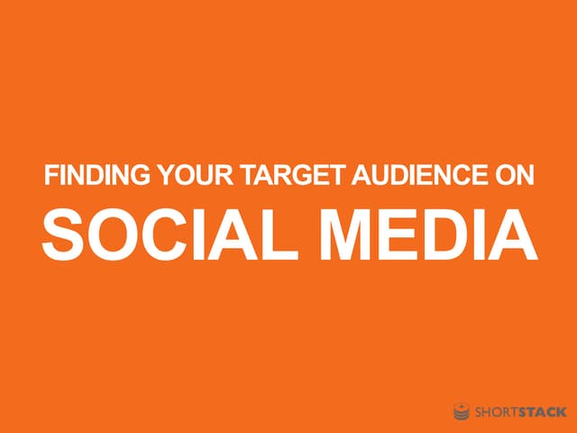 Finding Your Target Audience on Social Media 