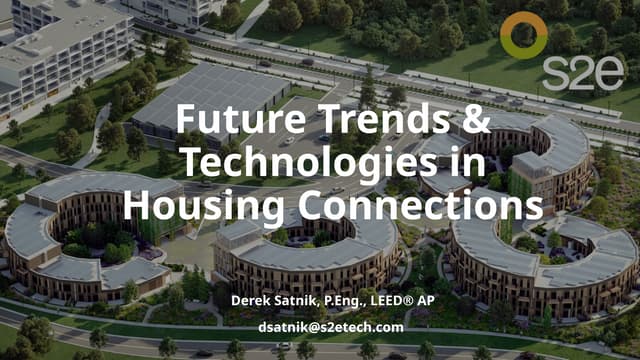 Future Trends & Technologies in Housing Connections