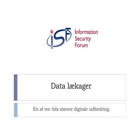 Præsentation datalækage-computerworld-januar-2014