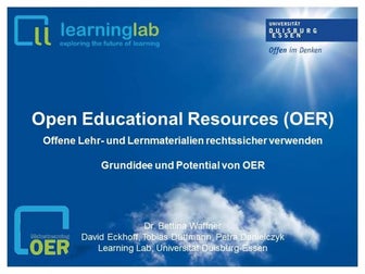 Grundidee und Potential von OER