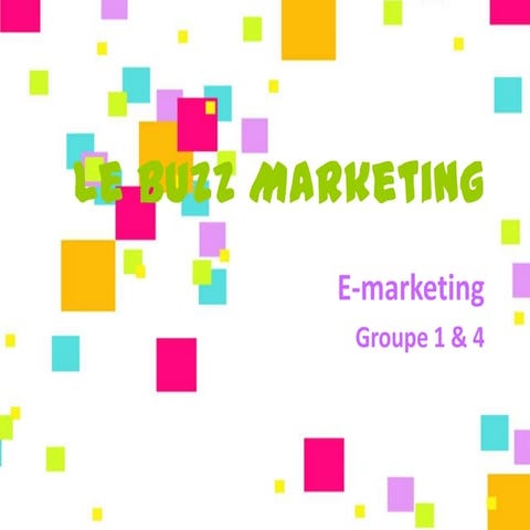 Buzz marketing