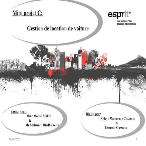 Mini Projet C gestion d'une location de voiture