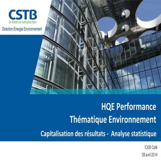 HQE Performance - thématique enviro...