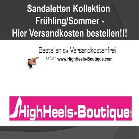 Warum Frauen so viele Sandaletten haben