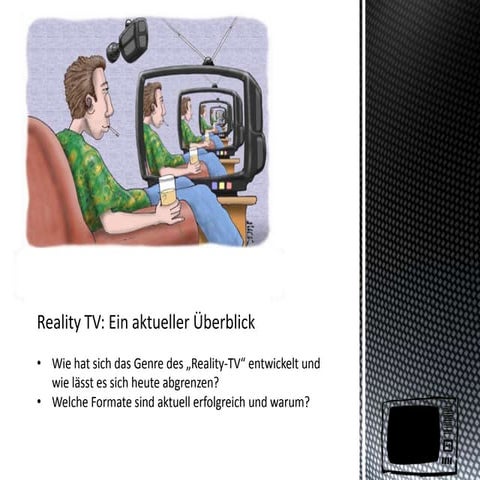 Reality TV - Ein Überblick