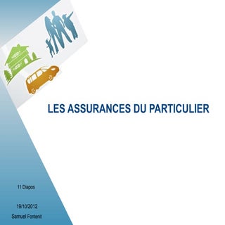 Présentation assurances