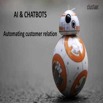 Clustaar chatbot intervention for Crédit Agricole 19/05/2017