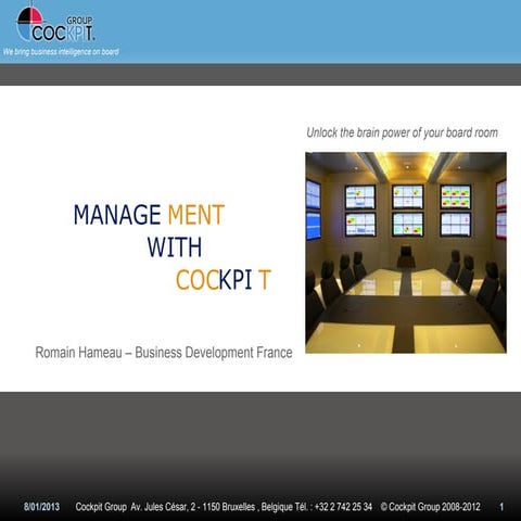 Présentation cockpit group | PDF