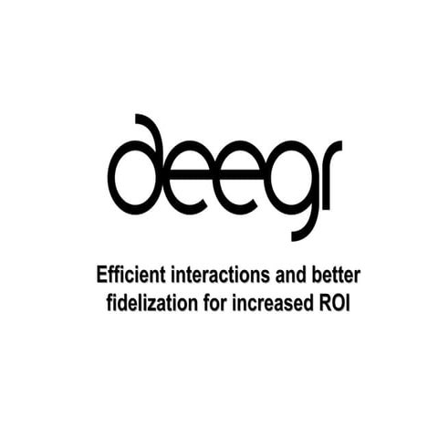 Présentation deegr 1305 eng