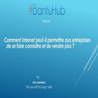 Comment internet peut-il permettre ...