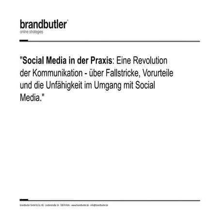 Benjamin Loos, Geschäftsführer at Brandbutler gmbh & co. kg