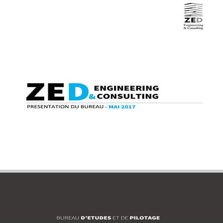 Présentation du ZED Engineering & Consulting CI | PDF
