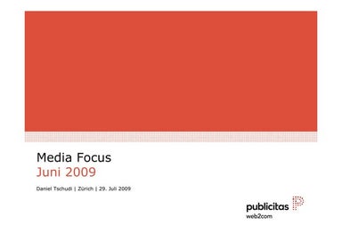 Media Focus Juni 2009