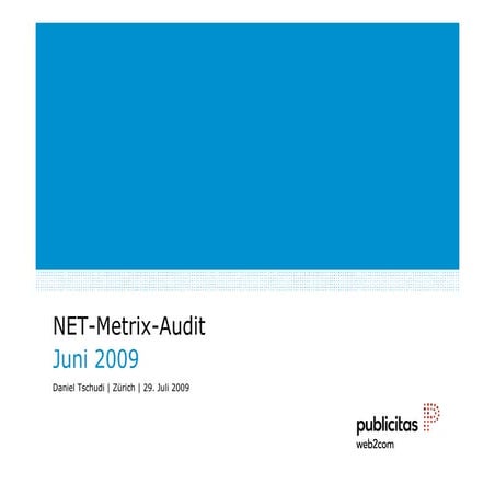 NET-Metrix-Audit Juni 2009